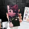 Cat Cute Kitten Cartoon Soft Phone Case for Samsung Galaxy S26 S25 Edge S24 Ultra S23 Plus S22 S21 FE S20 Black Cover Back Shell