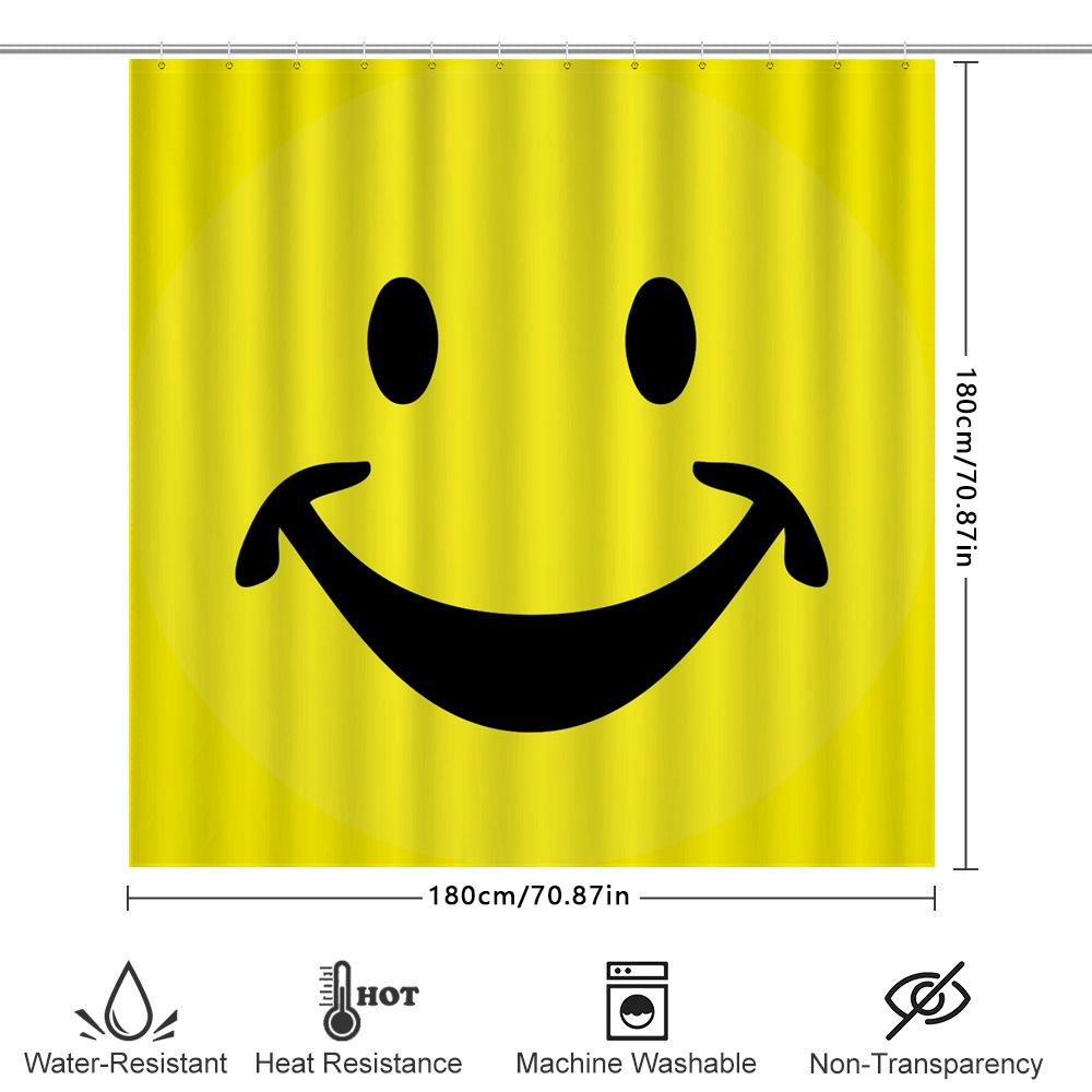 Adorable Cartoon Dog Shower Curtain Friends Forever Plush Puppy Bathroom Decor Printed Fabric Waterproof Bath Mat Multi Color De