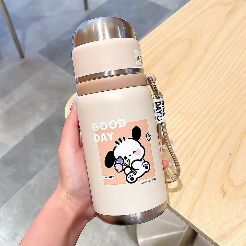 Thermos Cup Girls High Value 316 Double Drinking Cup Cute Student School Special Big Belly Cup Children's Kettle
