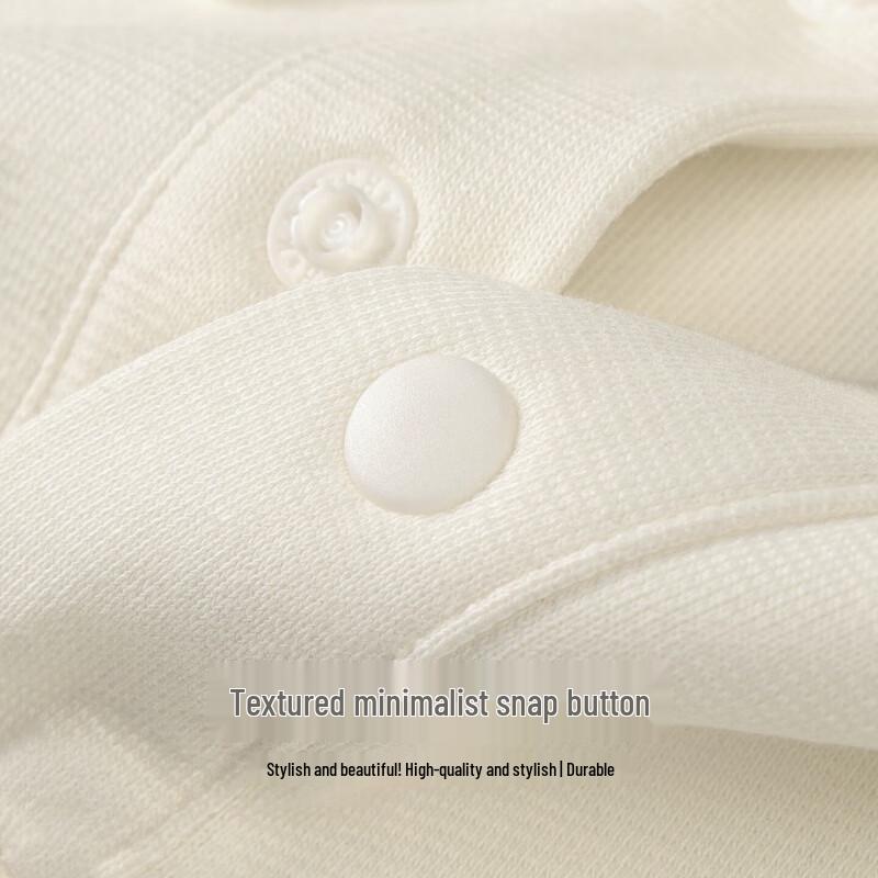 MARK FAIRWHALE Men's Bear Embroidered Polo Sweatshirt