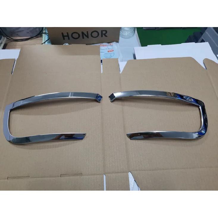 Stainless Steel Car Chrome Rear Tail Fog Llights Lamp Cover for Renault  Dacia Duster 2018-