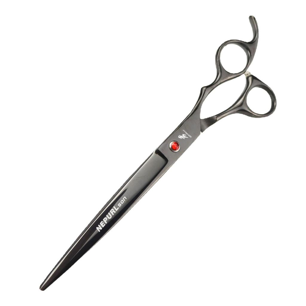 Napson 8.0" Color Hand-shaped Pet Grooming Straight Shears