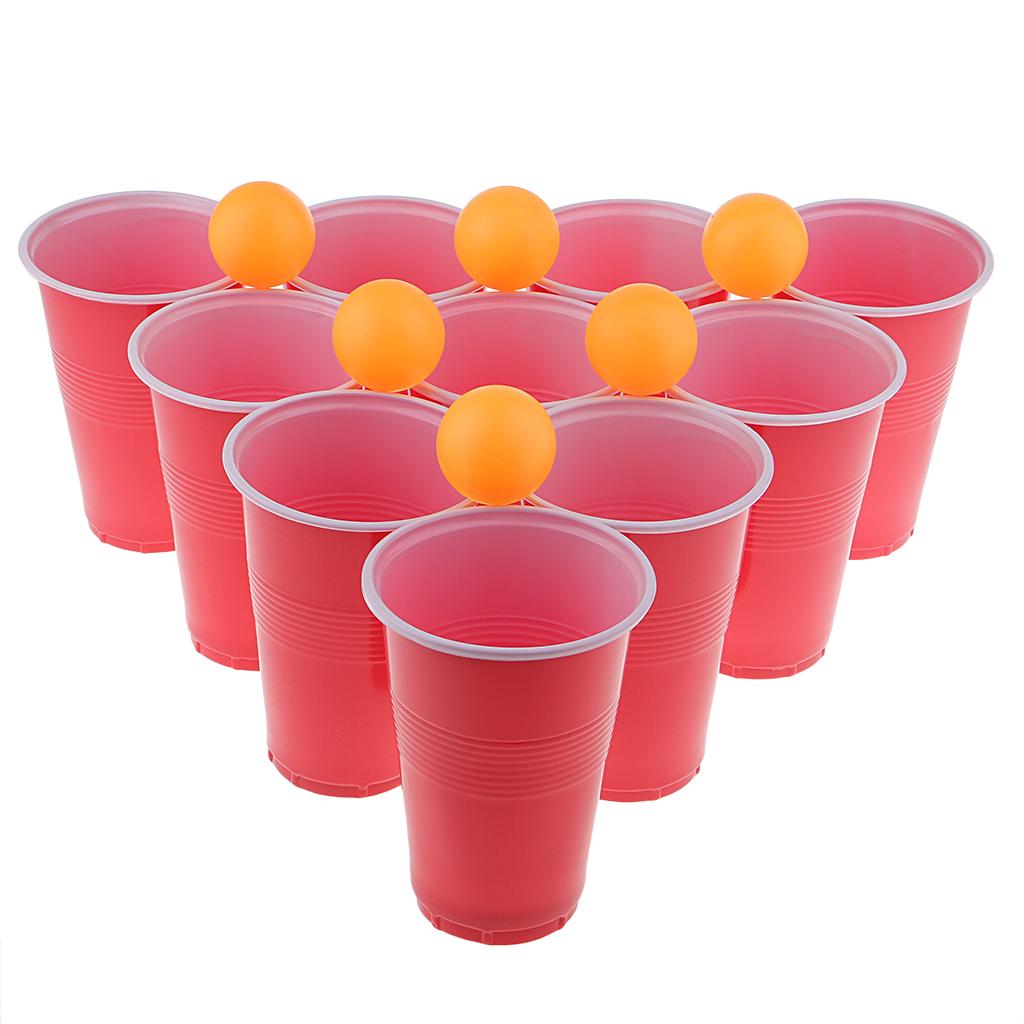 1 Set Entertainment Fun Party Drinking Game Toy Beer Pong Kit 24 Ball Cup  günstig kaufen — Preis, kostenloser Versand, echte Bewertungen mit Fotos —  Joom