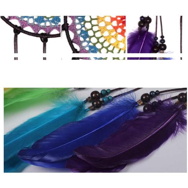 Dream Catchers for Kids, Colorful Rainbow Dream Catcher Decorations for Kids Bedroom Dreamcatcher