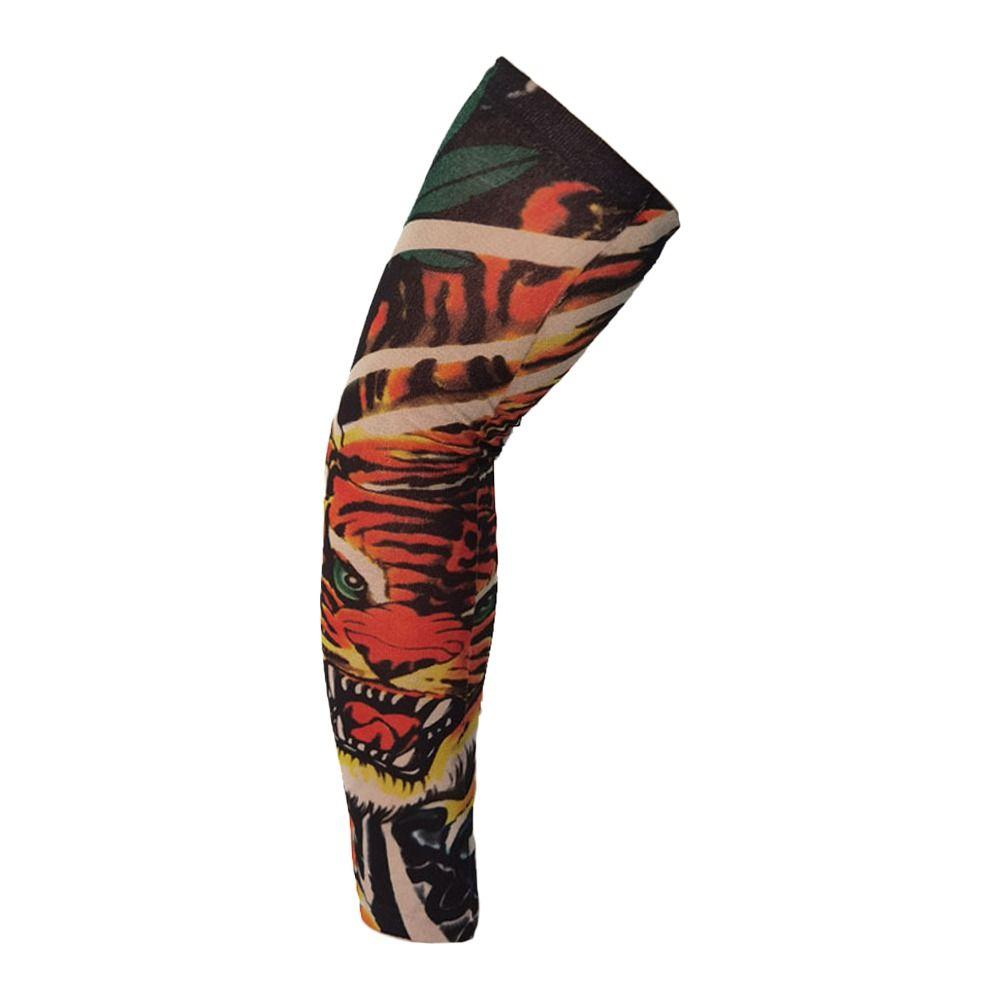 1Pcs Outdoor Sport Flower Arm Sleeves Summer Cooling Tattoo Arm Sleeves New Arm Cover