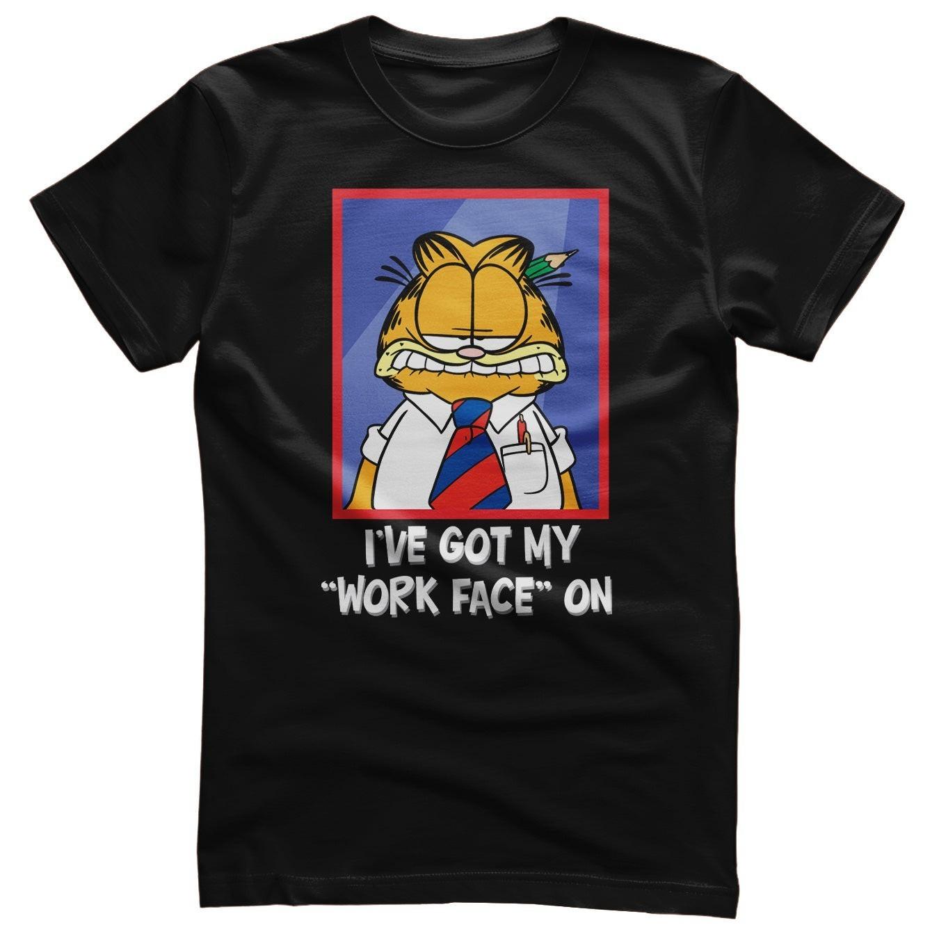 Licence Officielle Garfield I Ve Got My Travail Visage Sur T-Shirt M