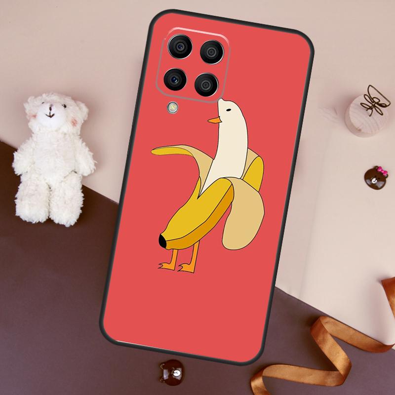 Memes Cartoon Funny Banana Case For Samsung Galaxy M13 M54 M34 M14 M56 M36 M16 M31 M11 M53 M12 M32 M52 M35 M55 M15 M06