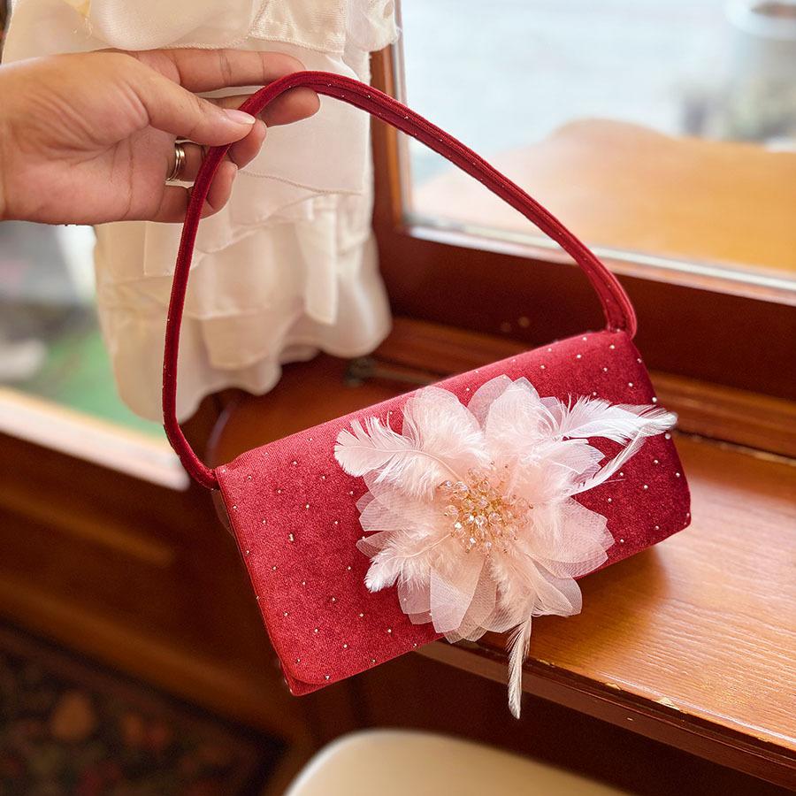 

Роскошная Аппликация Вечерняя Сумка Алмазы Перо Женские Сумки и Клатчи Стразы Точки Через Плечо Сумки для Женщин Клатч