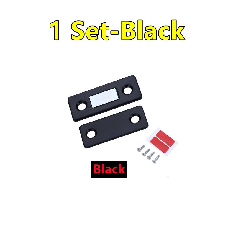 6-1Set Strong Magnetic Cabinet Catches Ultra-Thin Door Magnets Stops Invisible Adhesive Drawer Magnet Catch for Kitchen Closer
