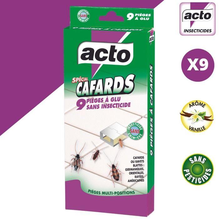 Cafards Acto - 9 pièges