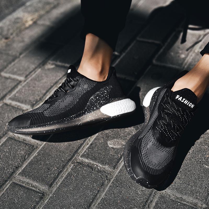 Мужская повседневная спортивная мужская обувь из дышащей пены на мягкой подошве с большой — фото 12