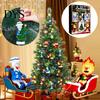 Surprise Gift Holders Christmas Advent Calendar 2026, 24-Day Countdown with 24 Festival Celebration Supplies Acrylic Pendants, Anime Themed