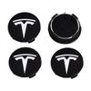 4 Stück für Tesla Model 3 Model Y Abzeichenabdeckungen Radkappen 4 Stück 56mm Radnabendeckel für Tesla Model Y X S 2023 Auto Zubehör Stil