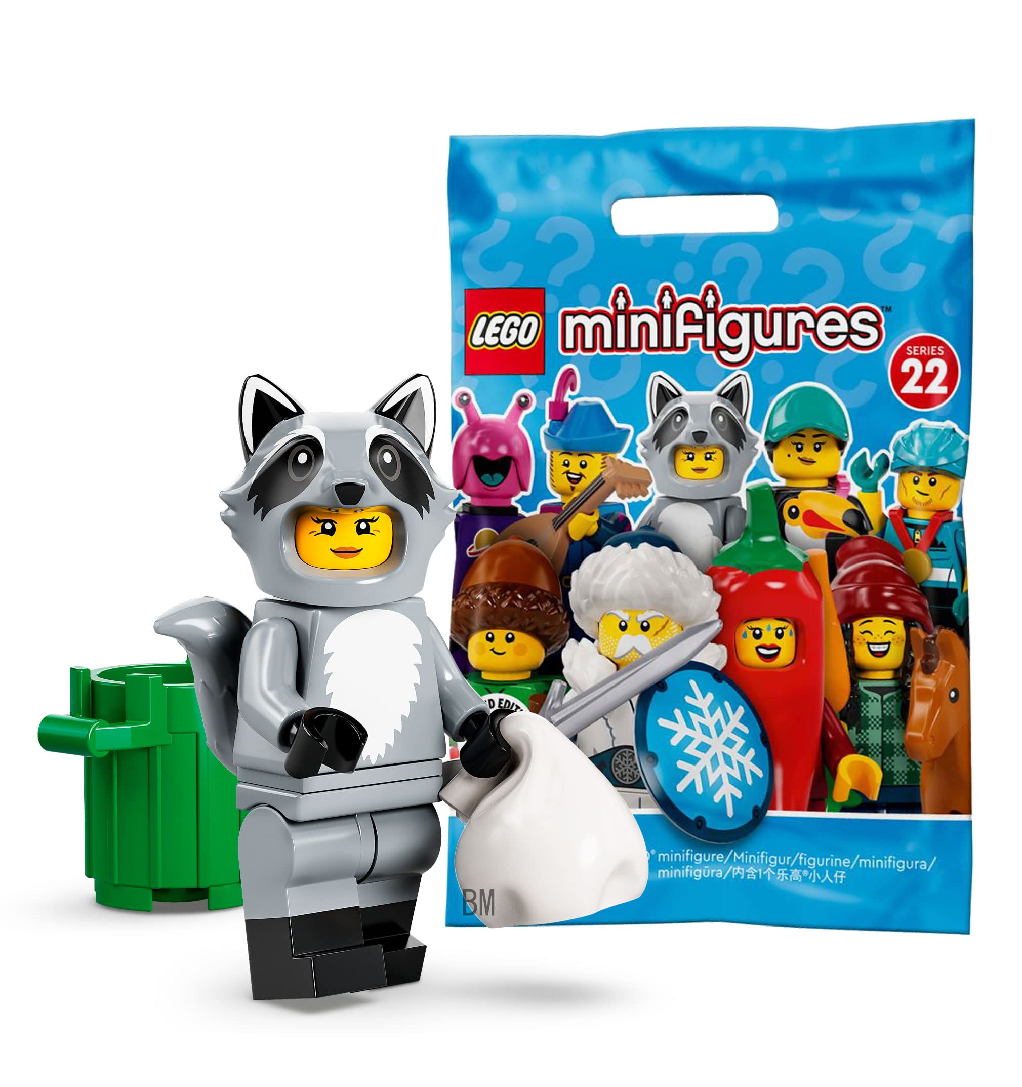 

LEGO Collectible Minifigure Series 22 Raccoon Suit Girl (aka Trash Panda Girl) [71032-10]