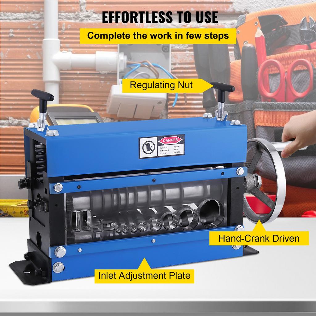 VEVOR Manual Wire Cable Stripper Copper Stripping Machine 1-40 mm