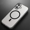 For iPhone 16 Case Compatible with MagSafe Skin-Touch PC+TPU Matte Phone Cover