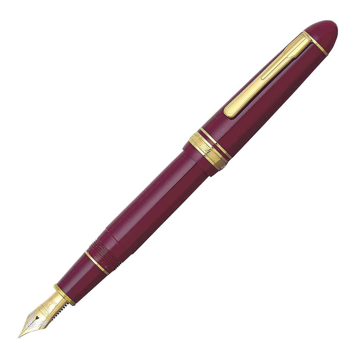 

Platinum President Fountain Pen, Wine Red, Fine Nib, PTB-20000P#10-2