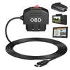 USB Dash Cam Cable Two Modes Car Dash Cam Charger USB Hard Wire Kit Compact Camera Charger Powering Cord Dash Camera Car Charger