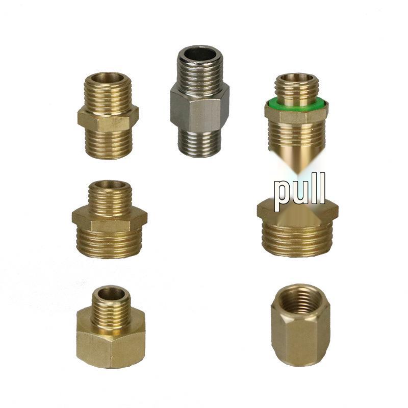 All-Copper Thickened Reducing Joints: Conversion Threads from 1-inch To 6-inch.