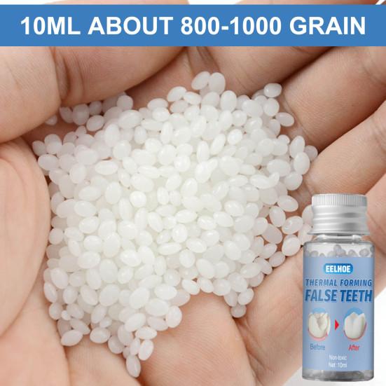 10 ml/g 20 ml/g 30 ml/g Korálky na lepení zubů Korálky nasazující se těsně přiléhají Péče o zuby Cosplay Lepicí korálky s falešnými zuby na vyřezávání