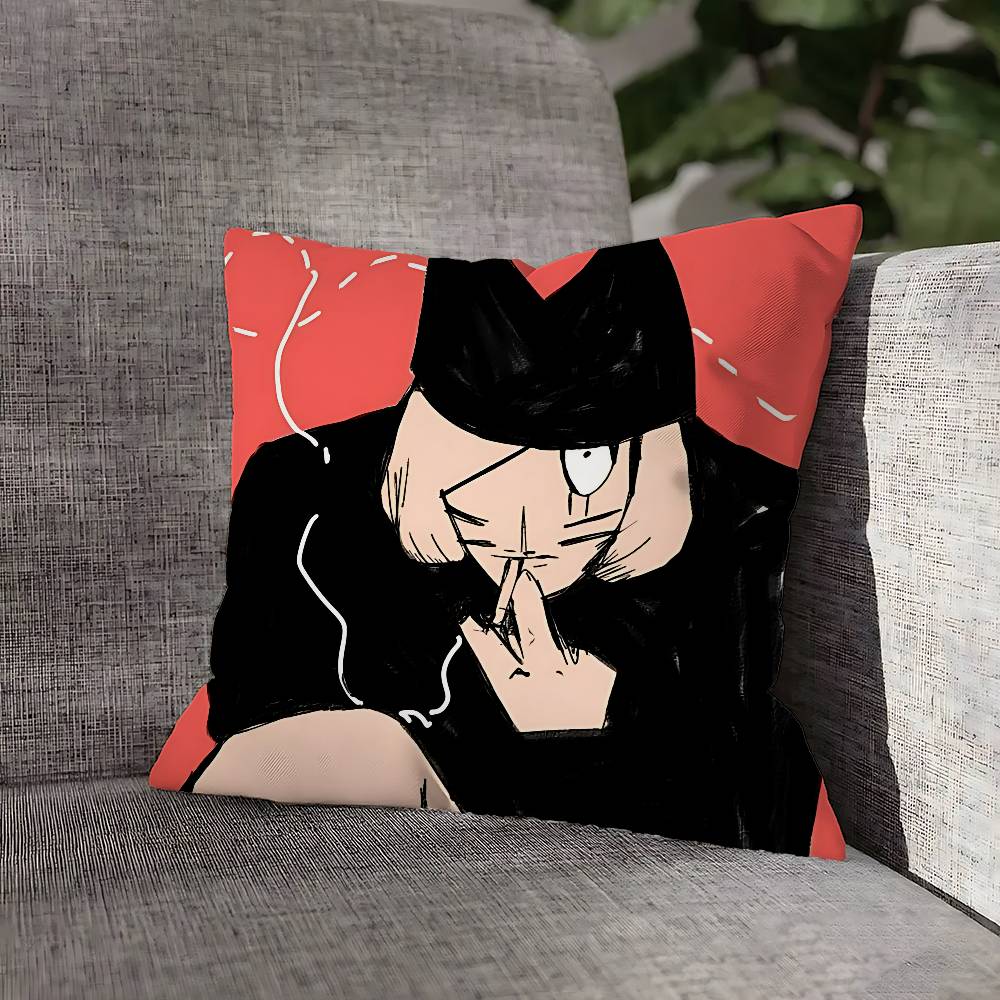R-Rnfren Randal Luther Nyon Pillow Case For Sofa Decor Car Office Room Printing Cushion Cover Decorations and Protector