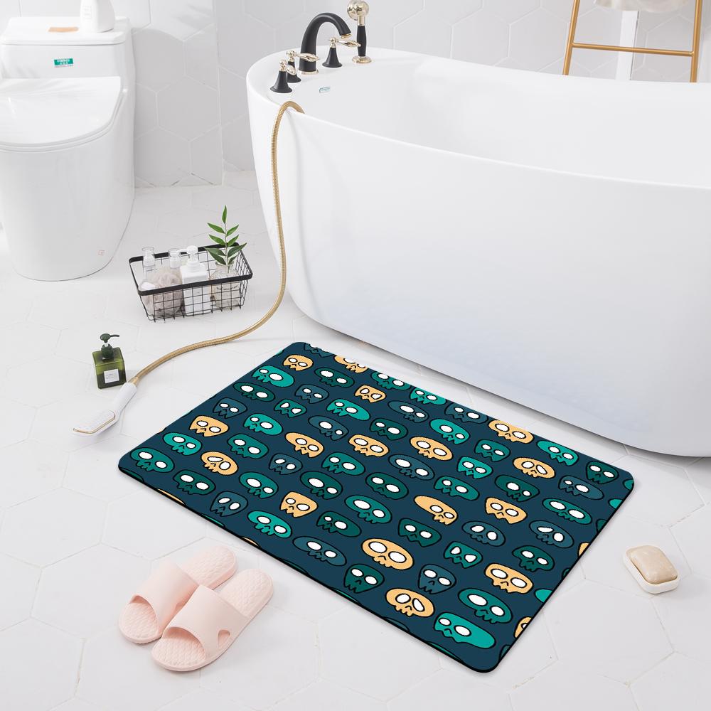 Bathroom Non-slip Absorbent Mat Toilet Shower Room Carpet Bedroom Corridor Door Mat Kitchen Floor Carpet