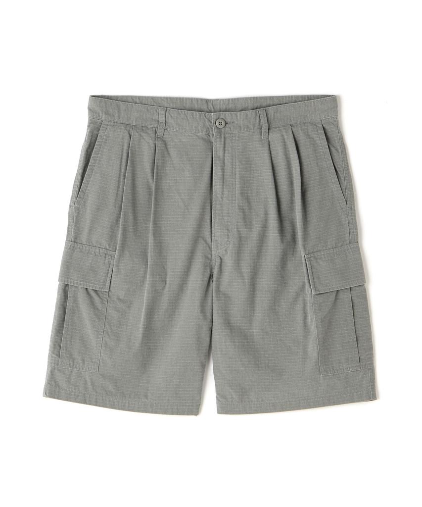 Avirex PIGMENT 2TUCK CARGO SHORT PANTS, Men's, Size M, 310, Olive, 783-4113005