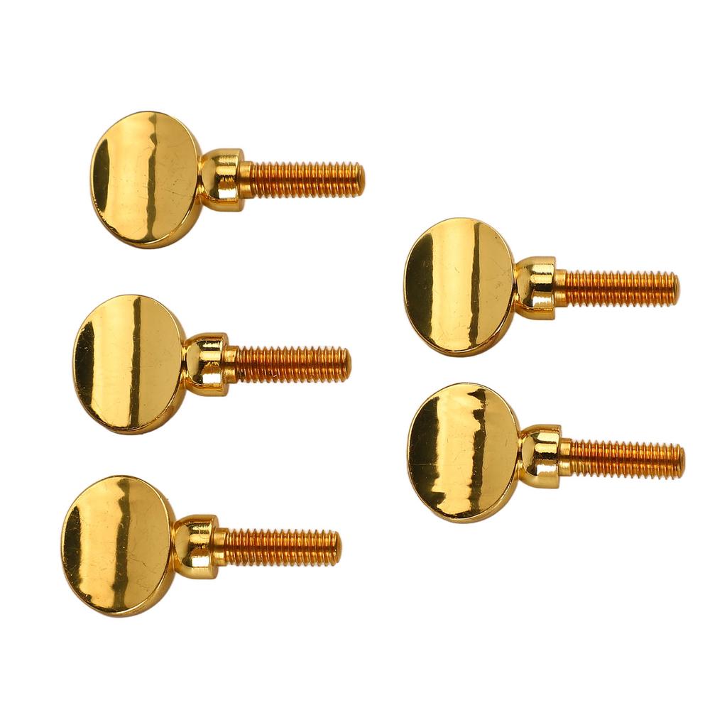 5 Pcs Saxophone Neck Receiver Tightening Screw Brass High Hardness Sax Neck Screw