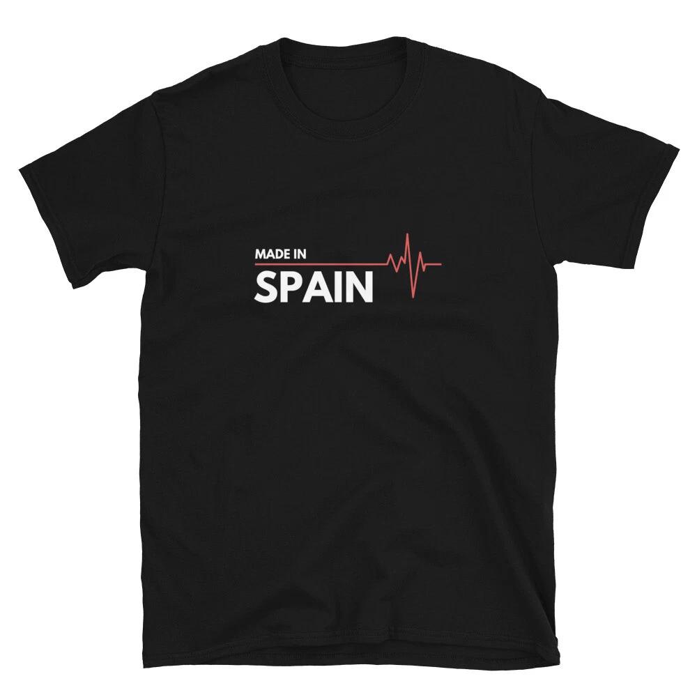 Spain Made In Place of Birth National Pride T-Shirt 3XL
