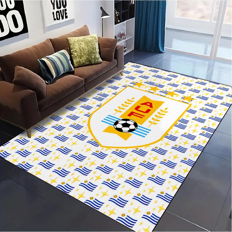Uruguay Celeste Football Carpet Rug for Living Room Bedroom Home Sofa Decoration,Kids play Non-slip Floor Mat