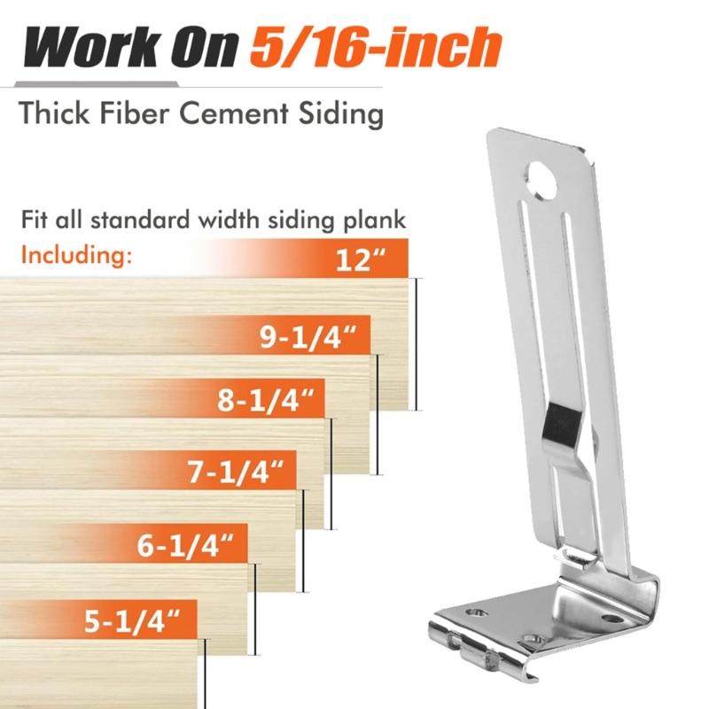 Convenient Siding Adjusting Tool Reliable Siding Gauges Hand Siding Measuring Tool Suitable for DIY Projects Contractors