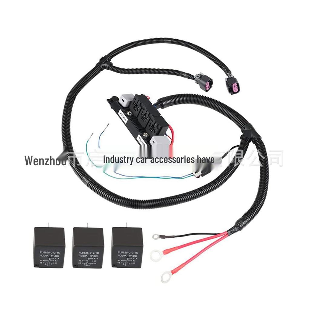 Dual Fan Wiring Harness 674-00923 for Silverado GMC