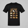 Types of Cat Loaf T-Shirt | Cute Funny Cat Bread Meme Graphic Tee