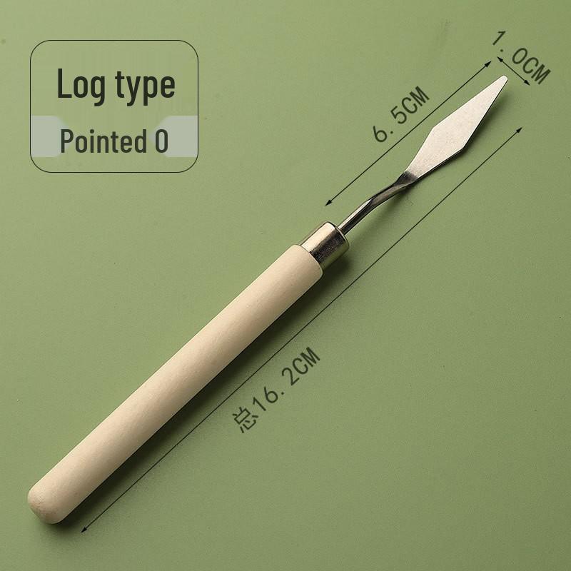 Oil Painting Palette and Spatula Set: Knife Set for Acrylic, Gouache, and Pigment