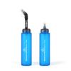 TPU Soft Flask Collapsible Sports Water Bottle Outdoor Foldable Water Bladder Running Cycling