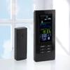 Wireless Weather Forecast Station Indoor Outdoor Thermometer Hygrometer Color Display Digital Temperature Humidity Monitor Alarm Clock Backlight