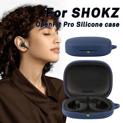 Funda Protectora de Silicona de Felpa Para Shokz Openfit Pro T010 Antiarañazos Antigolpes Cobertura Completa Protector de Estuche de Carga Electrónica