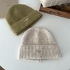 Weiche Damen-Strickmütze aus Wollmischung - Japanischer Stil, Vielseitige & Warme Retro-Wintermütze.