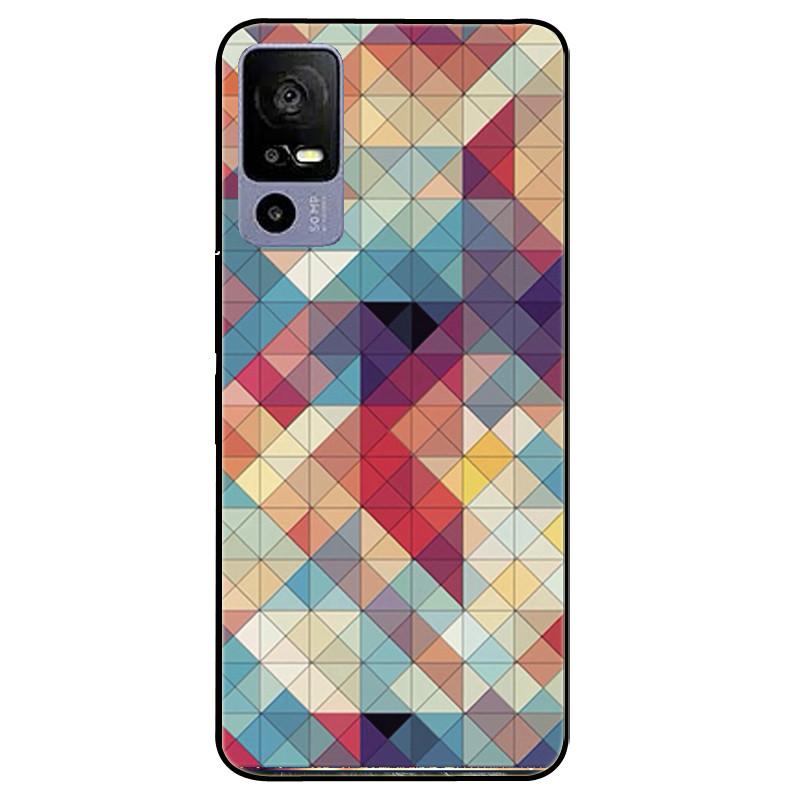 For TCL 40R 5G Case 6.6'' Silicone Soft Fashion TPU Phone Cover for TCL 40 R 5G Cases T771K T771A T771H Bumper Funda For TCL 40R