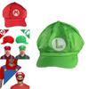 Sombrero de Sol Octogonal Oficial de Personaje Mario para Adulto, Gorra de Béisbol y Set de Accesorios