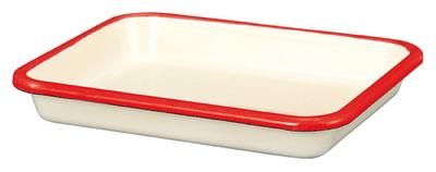 Fuji Enamel Enamel Cooking Tray New Red NR BM-S
