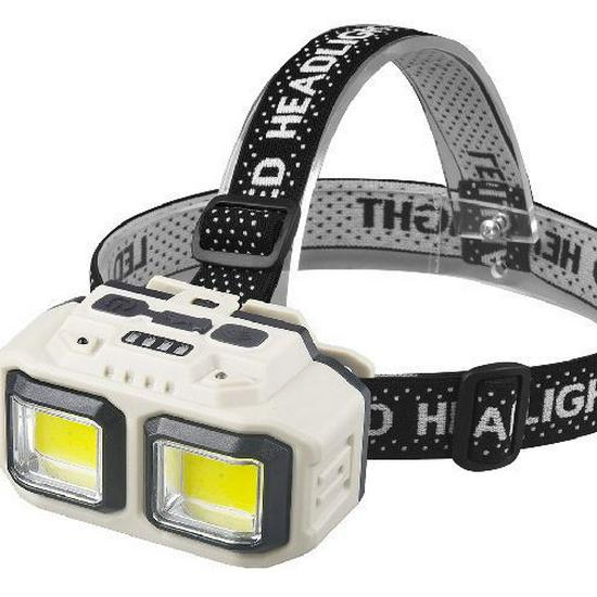 USB Rechargeable LED Headlamp: High-Intensity, Multifunctional, for Outdoor, Work, and Fishing