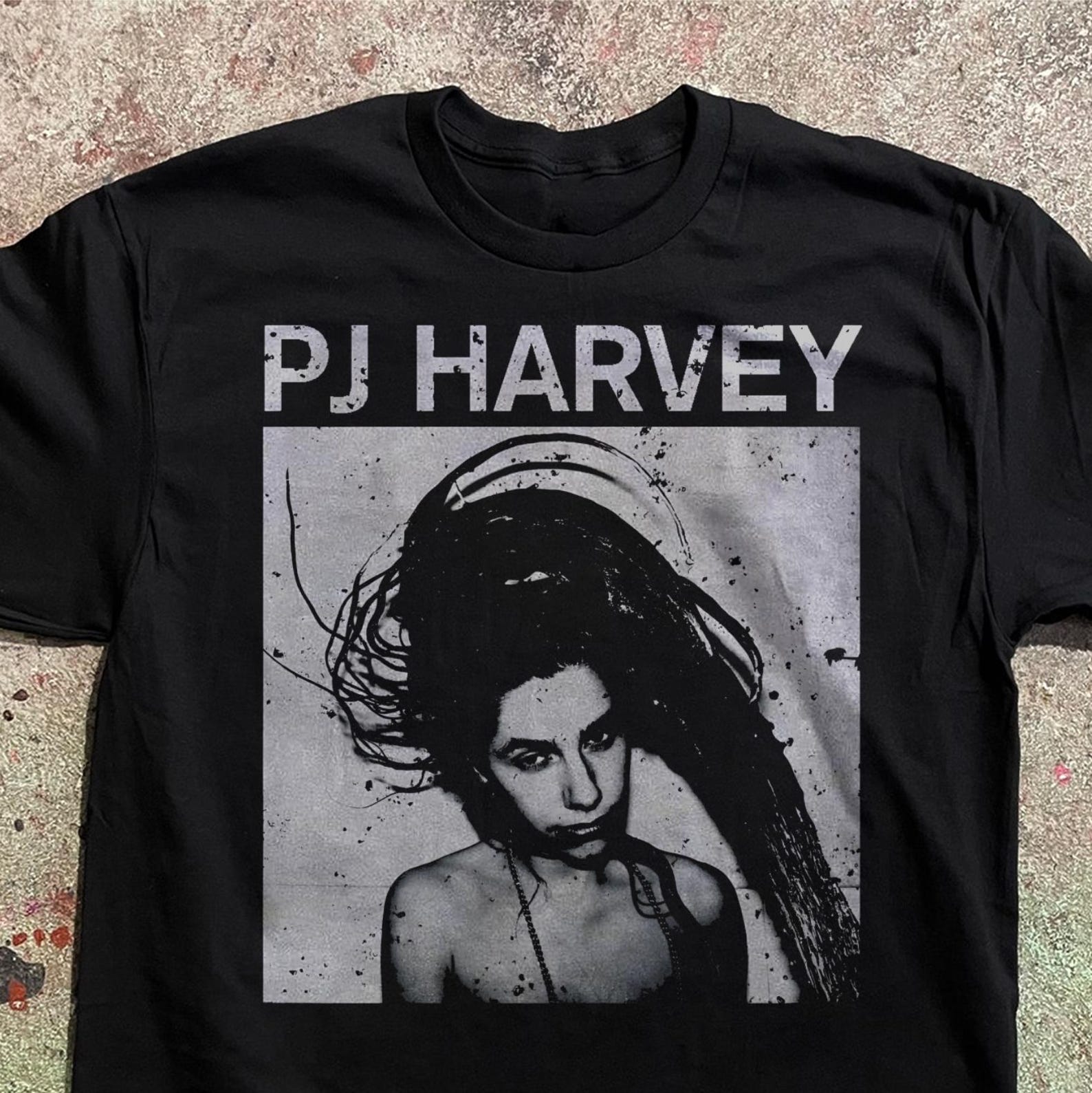PJ Harvey Rid of Me Band T-Shirt, 90s Alternative Rock Graphic Top M