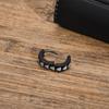 Black Viking Thors Hammer Earrings for Men Boys, Waterproof Stainless Steel Hoop Huggie Earring Jewelry, brincos masculinos