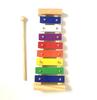 Musikspielendes Xylophon für Kinder 8 Töne Holzspielzeug Buntes Musikinstrument 2 Schlägel Pädagogisches Kleines Spielzeug
