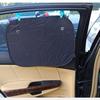 1Pair random Car Interior Window Mount Black Suction Cap Clip Plastic  Removable Holder