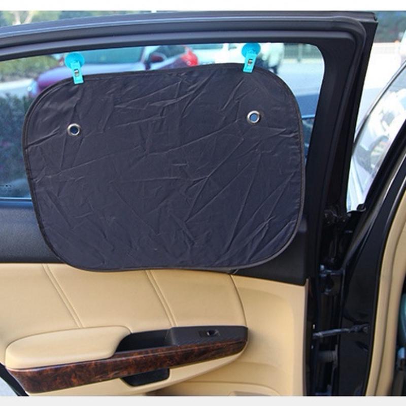 1Pair random Car Interior Window Mount Black Suction Cap Clip Plastic  Removable Holder