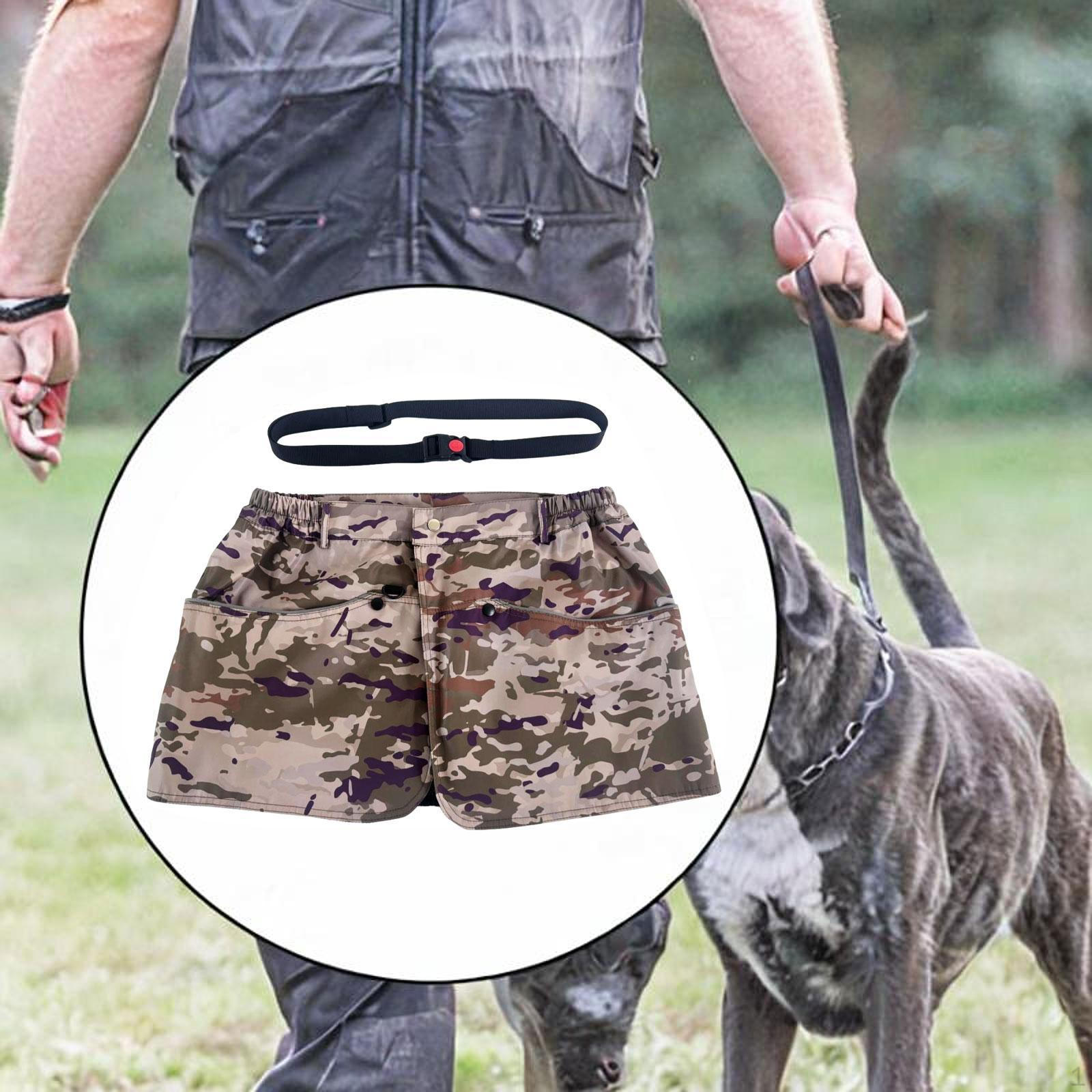 

Dog Dealer Training Pants with Bags Apron for Activities M