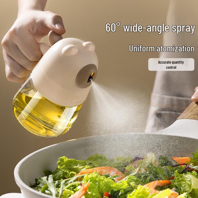Food-Grade Non-Drip Glass Oil Sprayer for Air Fryer and Barbecue