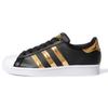 (WMNS) adidas originals Superstar Metal Toe 'Black Gold' Damskie FV3329